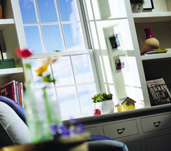 Andersen Windows & Doors 200 Series Double-Hung Window, In Home Office, Perma-Shield Exteriors